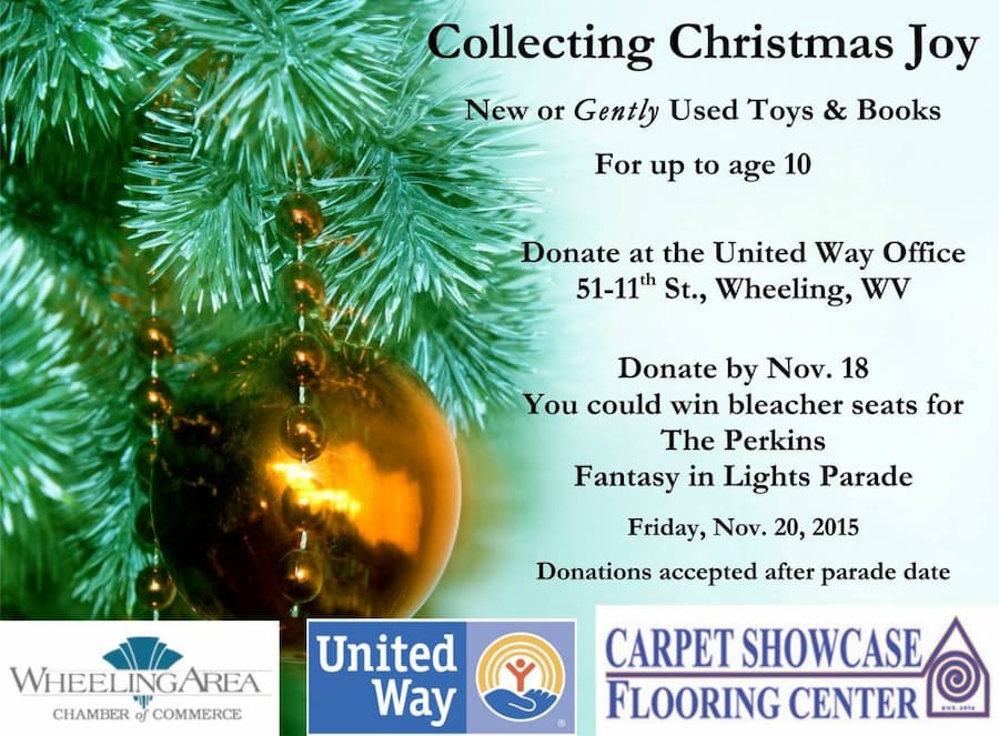 Christmas donations - Wheeling, WV