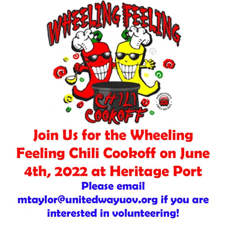 Wheeling Feeling Chili Cookoff 2022 United Way of the Upper Ohio Valley